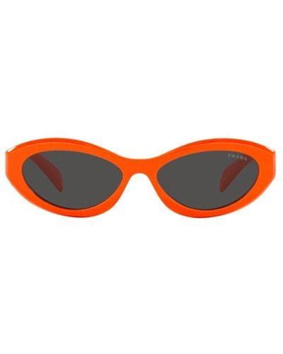 prada hemd orange|Prada sunglasses orange.